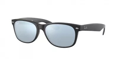 Ray-Ban Sunglasses Wayfarer RB2132 622/30 Black/Silver Flash 55mm 🔥New🔥 • $74.99