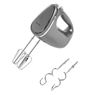 Salter Food Hand Mixer Electric Whisk Dough Hooks Beaters Cosmos 5 Speeds 300 W • £27.99