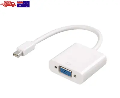 Mini Displayport To VGA Adapter Display Port DP For Macbook Pro Air Thunderbolt • $9.32