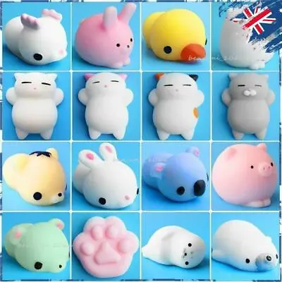 $19.59 • Buy 10/20x Squishy Squishies Toys Toys Mini Animals Mochi Satkago Reduce Stress AU