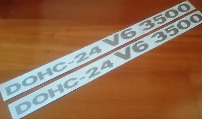 Decals Dohc-24 V6 3500 - Fits Mitsubishi Pajero Shogun - Reproduction Sticker • $18.22