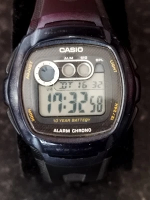 £9.93 • Buy Mens Womens Unisex Casio W-210 Quartz Watch Water Resistant 5bar Alarm Chrono