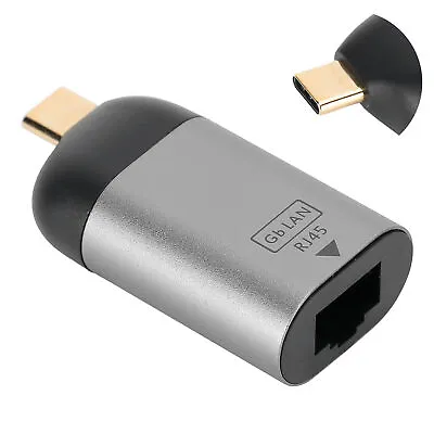 $14 • Buy Type-C Male USB-C To RJ45 Port Gigabit Network Adapter Ethernet LAN Converter