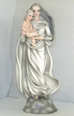 $324.95 • Buy Goldscheider Wien Vienna Figurine Madonna & Child Large 16  Signed Adolf Prischl