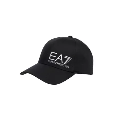 EA7  Emporio Armani 247088 CC010 Train Core Gloss Logo Baseball Cap  BLACK • £39.99