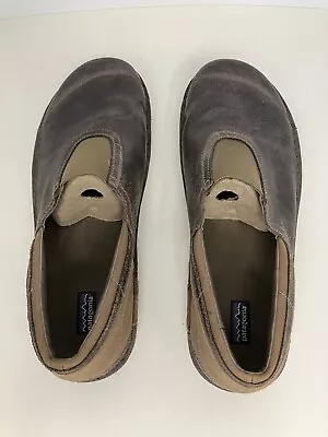 Patagonia Shoes Men's 12 Loafers Brown Gray Casual Slip On Men's Hommes Used • $32.99