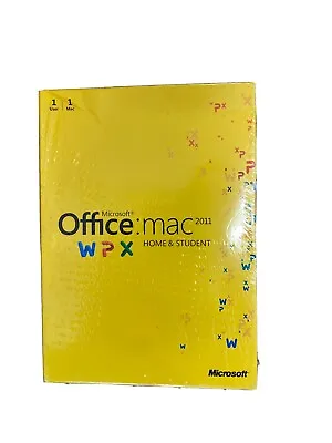 Office Mac Home & Student 2011 Key Card 1 User /1 Mac • $99.55