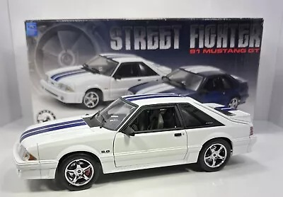 GMP 1/18 Scale 1991 FORD MUSTANG GT STREETFIGHTER”White Version”RARE  • $345