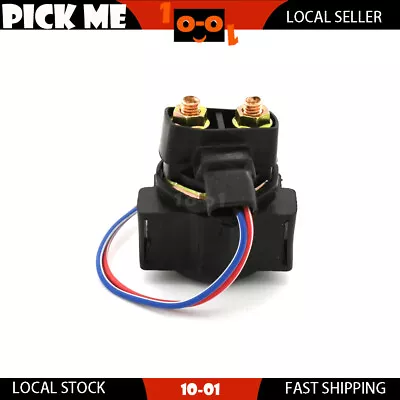 Starter Solenoid Relay For Yamaha ATV CHAMP-YFM100B ELECTICAL 1991 • $24.80