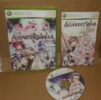 $18.49 • Buy Record Of Agarest War CIB Complete (Microsoft Xbox 360 Game Case Manual