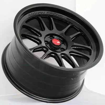 18x9.5 Gloss Black Wheels Aodhan AH07 AH7 5x114.3 30 (Set Of 4)  73.1 • $809.10