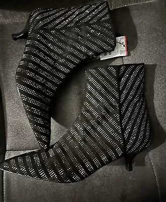 $39 • Buy Zara Sparkle Ankle Boots Size 8