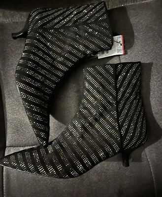 $39 • Buy Zara Sparkle Ankle Boots Size 8