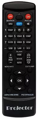 Replacement Remote Control For Vivitek QUMI Q3PLUS • $16