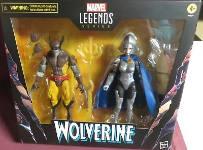 Wolverine & Lilandra  2024 Hasbro Marvel Legends 50th Anniversary Set In Hand • $58.99