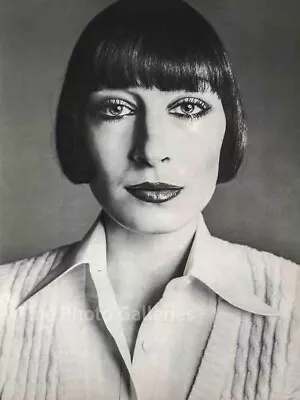 $186.43 • Buy 1972 Vintage ANJELICA HUSTON Film Actress RICHARD AVEDON Large Duotone Photo Art