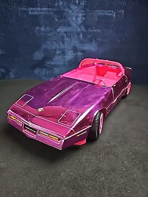 Barbie Car Pink Corvette Metallic Ultra Vette 1984 NO WINDSHIELD OBVIOUS WEAR • $15