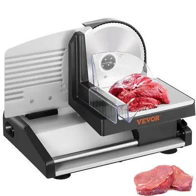 7.5  Commercial Meat Slicer 200W Electric Deli Slicer For Meat Veggie Bread • $142.36