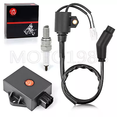 Ignition Coil CDI Kit For Polaris Hawkeye 300 2x4 4X4 2006-2010 3089910 3089860 • $25.58