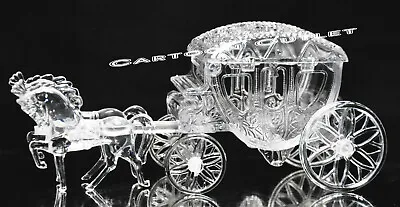 $10.95 • Buy Royal Vintage Cinderella Horse And Carriage Coach Cake Topper Clear Party Favors