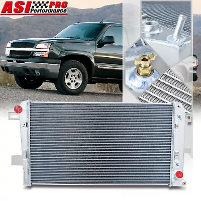 3-Row Radiator Fits 2001-2005 Chevy Silverado HD 6.6L Duramax LB7 2500 3500 GMC • $170.05