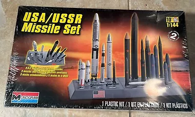 Monogram USA / USSR Missile Set Model Kit 1:144 9 U.S. Missiles And 11 U.S.S.R. • $29.99