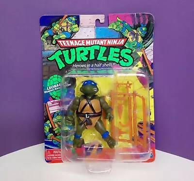 Playmates Toys Teenage Mutant Ninja Turtles Leonardo 5  ( CARD/BUBBLE  DAMAGE ) • $21.49