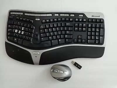 Microsoft Natural Ergonomic Desktop 7000(included Mouse Keyboard USB Receiver) • $109.99