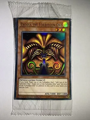 Exodia The Forbidden One LART-EN004 Ultra Rare Limited Edition YuGiOh SEALED • £24.99