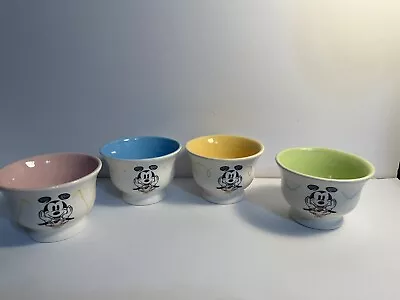 Vintage Disney China Ice Cream Bowl Set • $80