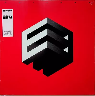 The Editors - EBM 2-LP (NEW** 2022 Orange Coloured Vinyl) NOTE Corner Dent • £15.99