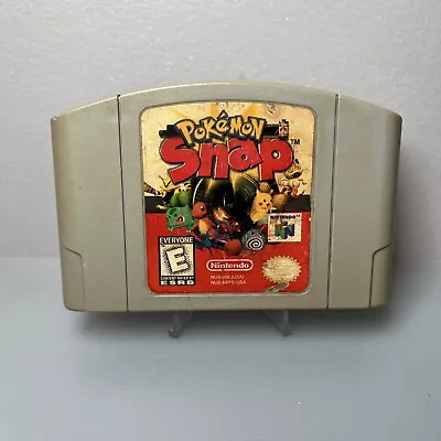 Pokemon Snap (Nintendo 64 1999) N64 AUTHENTIC TESTED! • $17.99