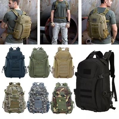 Military Hiking Trekking Rucksack 3 Day Molle Assault Pack EDC Bag For Outdoor • $29.90