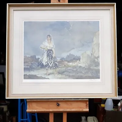 £65 • Buy Large Framed And Signed Print “Rosalba” By Sir William Russell Flint