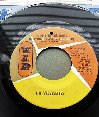 Northern Soul / Motown - The Velvelettes - “A Bird In The Hand” / VIP • $55.95