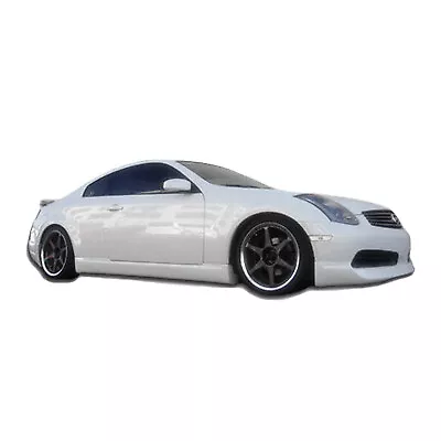 KBD Polyurethane Side Skirts 03 04 05 06 07 Fits Infiniti G35 Coupe 2DR 37-2290 • $335