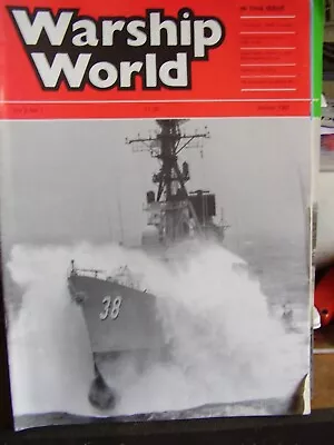 Warship World Magazine 1987 Winter Operation Big Bang Hms Cornwall Edinburgh • £6