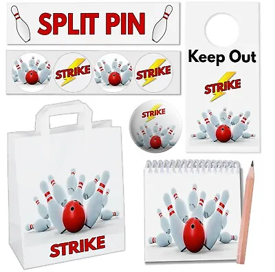 Bowling Party Bags Fillers Favours Goody Birthday Events Kids Boys Girls • £24.95