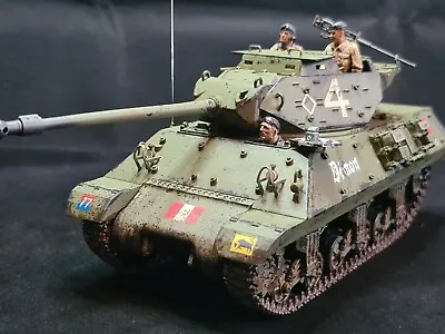 £30 • Buy 1:35 Built British Achilles M10 IIc Tank Destroyer 11th Armoured Div Normandy 44