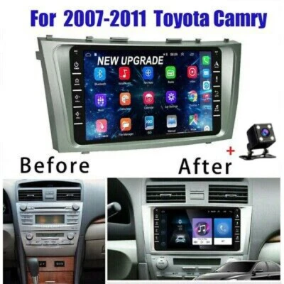 $104.99 • Buy Car Stereo Radio Player Android 9.1 GPS Navi For TOYOTA CAMRY 2007-2011 + Camera