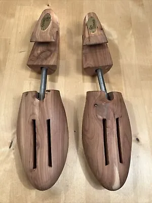 Pair Of Allen Edmonds Cedar Wooden Shoe Tree/ Stretcher Men's Medium • $13.96