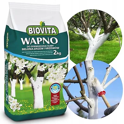  WAPNO  Lime For Whitewashing Trees And Deacidification Of Soils Agrecol Biopon • £11.90