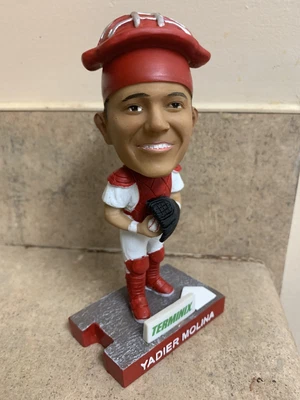 $35 • Buy Memphis Redbirds  St.Louis Cardinals Yadier  Molina Sga Bobblehead Brand New In