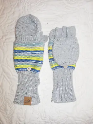 Muddy Puddles  Warm - Striped Mitten/ Gloves  -M/L • £4.50