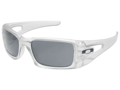 Oakley Crankcase Sunglasses OO9165-17 Matte Clear/Grey • $109.99