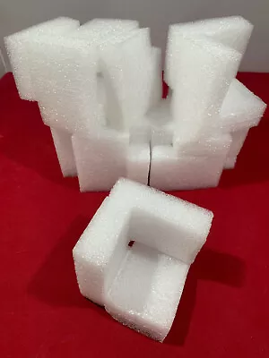 8 Packing Foam Corners 90x90x90mm 30mm Thick For Heavy Items Computer Etc. • £13.99