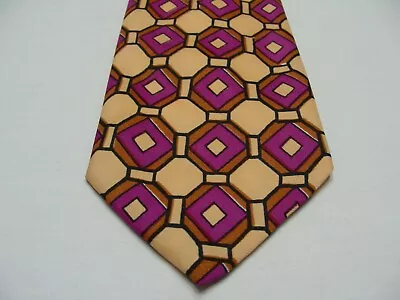 TOWNCRAFT - Geometric Patterned - 17 1/2  CLIP-ON Neck Tie! • $11.19