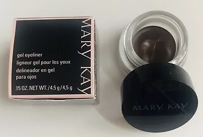 New In Box Mary Kay Gel Eyeliner Espresso Ink  .15 Oz ~ Full Size ~ Fast Ship • $9.25