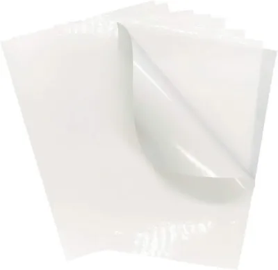 Strong Sticky Glossy Self Adhesive A4 Sticker Paper/Label For Inkjet & Laser • $3.89