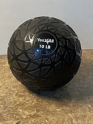 Yes4All 10lbs Slam Ball Dynamic Black • $27